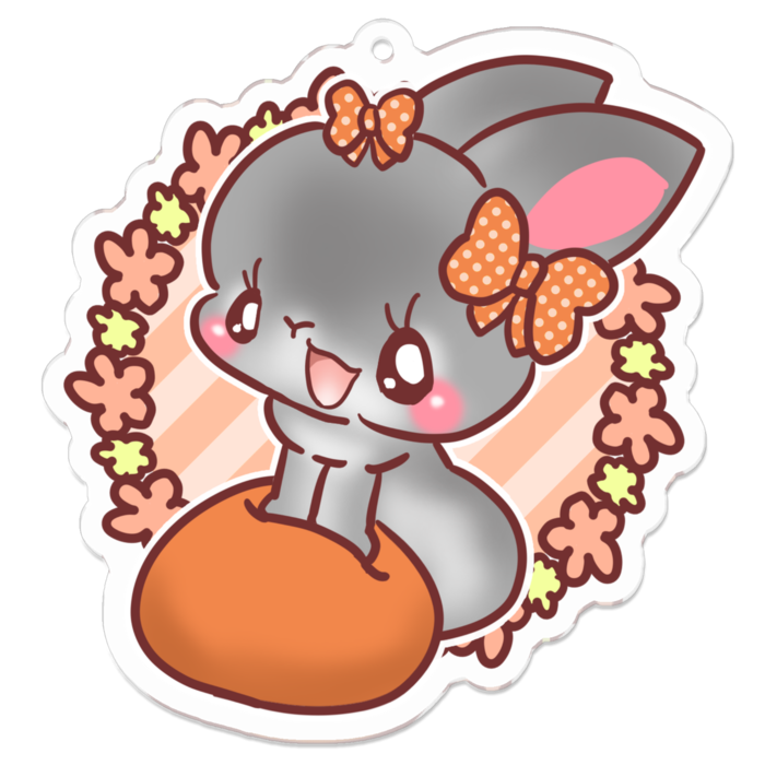 アクリルキーホルダー - 70 x 70 (mm)