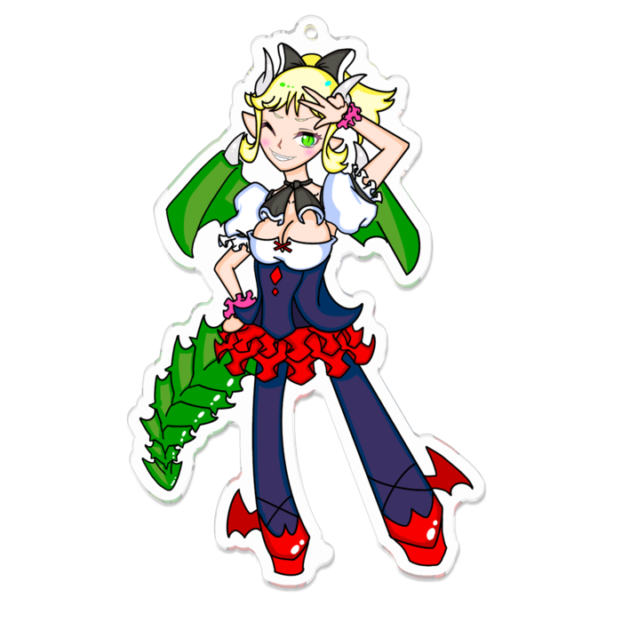 アクリルキーホルダー - 100 x 100 (mm)