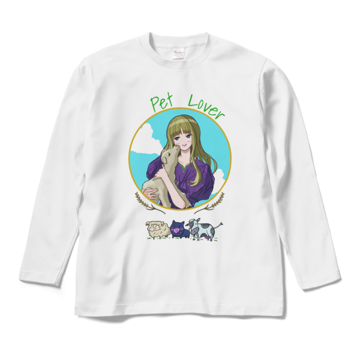 ロングスリーブTシャツ - M - ホワイト