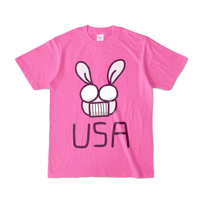 カラーTシャツ - S - ピンク (濃色)
