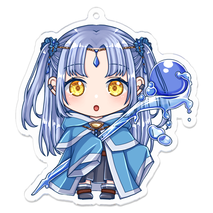 アクリルキーホルダー - 70 x 70 (mm)