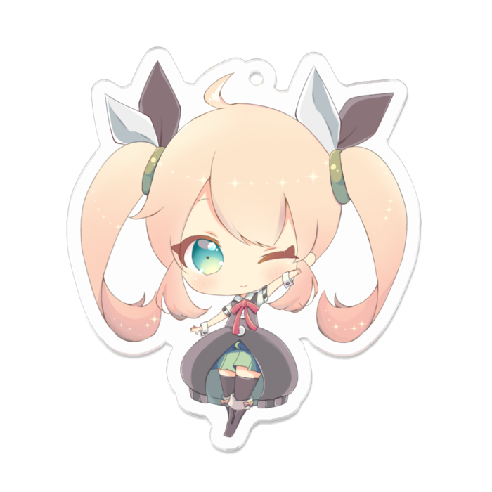 アクリルキーホルダー - 70 x 70 (mm)