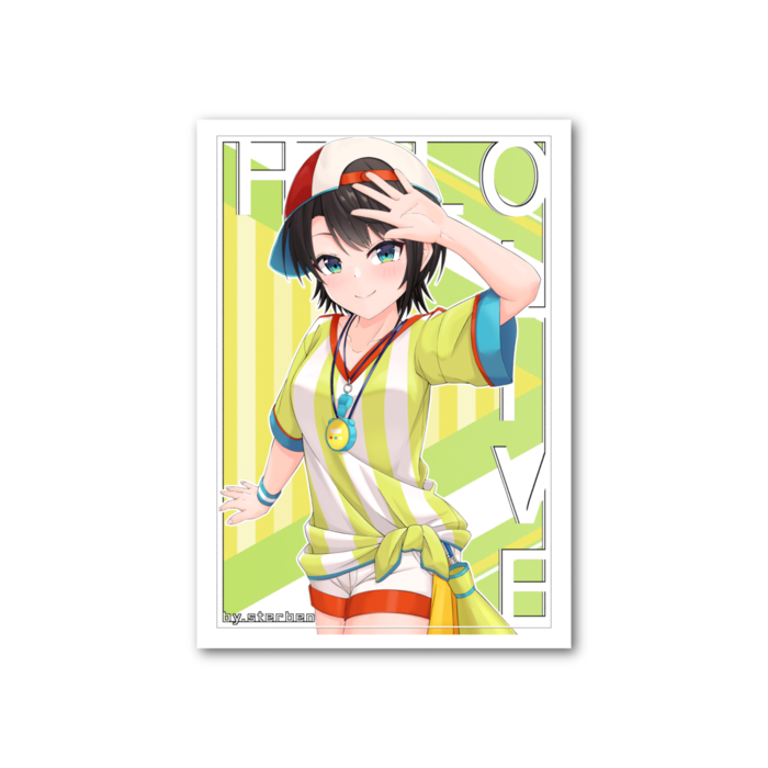 フォト風カード - 縦 - 両面 大空スバル