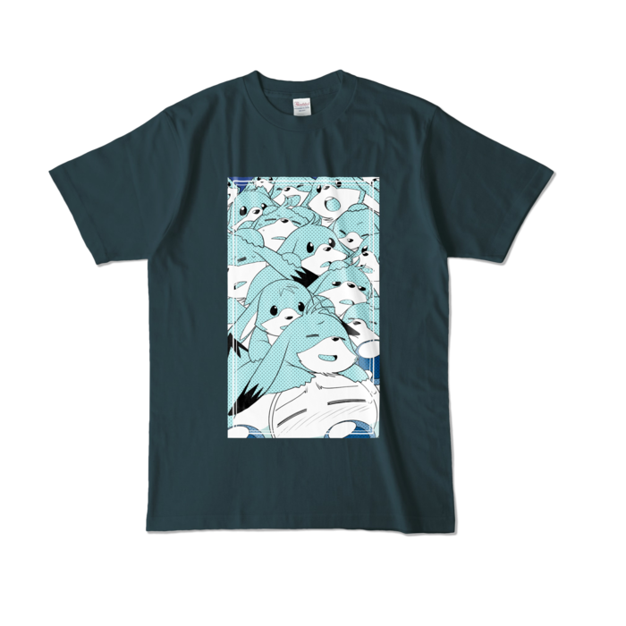 カラーTシャツ - L - デニム (濃色)