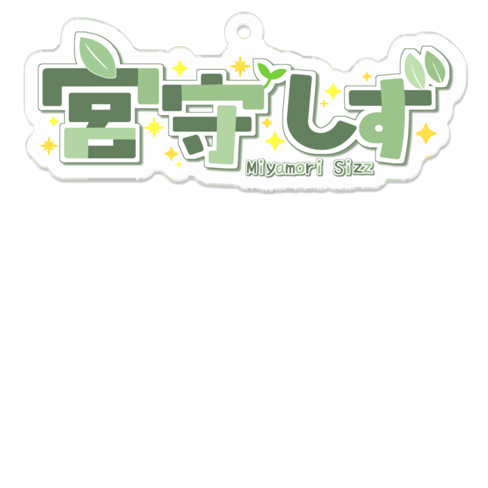 アクリルキーホルダー - 70 x 70 (mm)