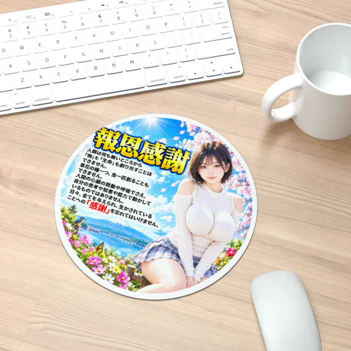 マウスパッド - 丸型