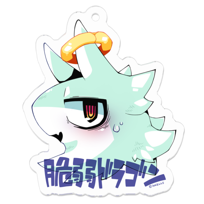 アクリルキーホルダー（コーティング） - 50 x 50 (mm)