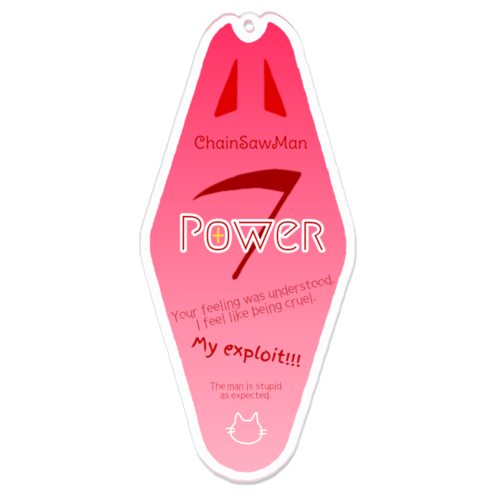 アクリルキーホルダー - 100 x 100 (mm)