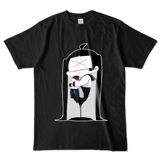 カラーTシャツ - L - ブラック (濃色)