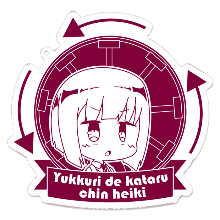 アクリルキーホルダー - 100 x 100 (mm)