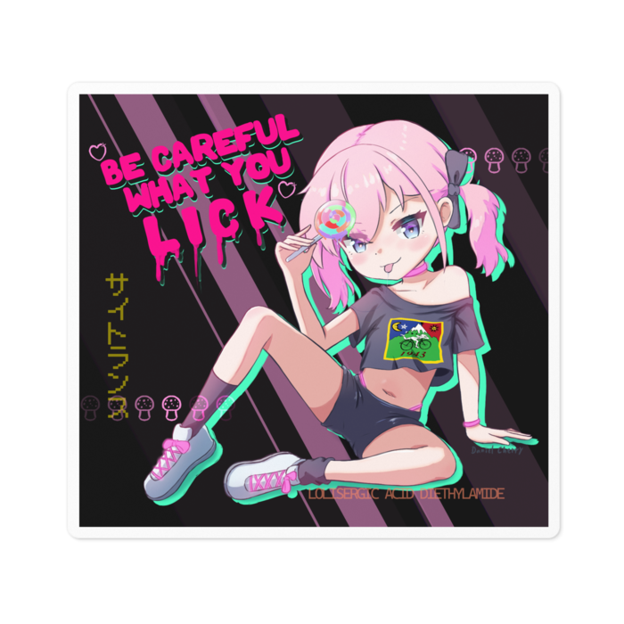 ステッカー - 100 x 100 (mm)