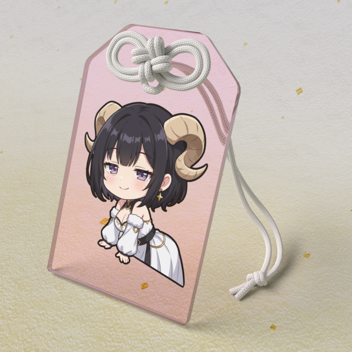 アクリルお守り - 50 × 80mm