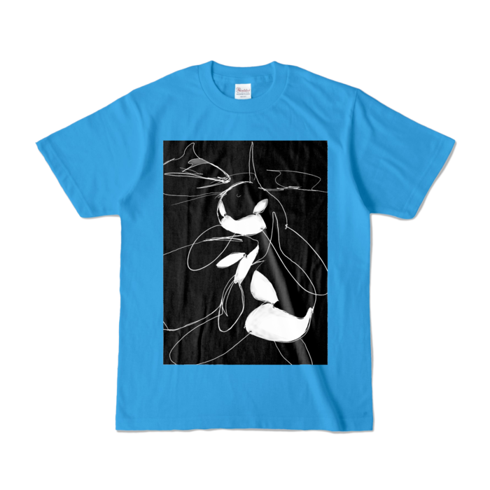 カラーTシャツ - S - ターコイズ (濃色)