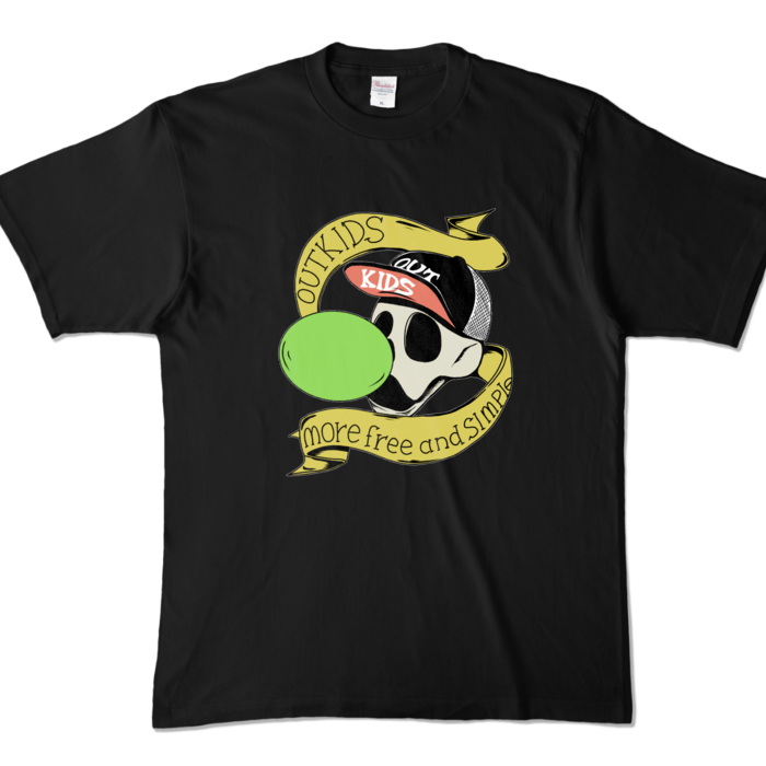 カラーTシャツ - XL - ブラック (濃色)