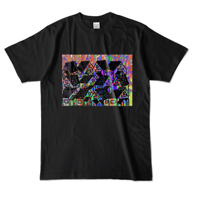 カラーTシャツ - L - ブラック (濃色)