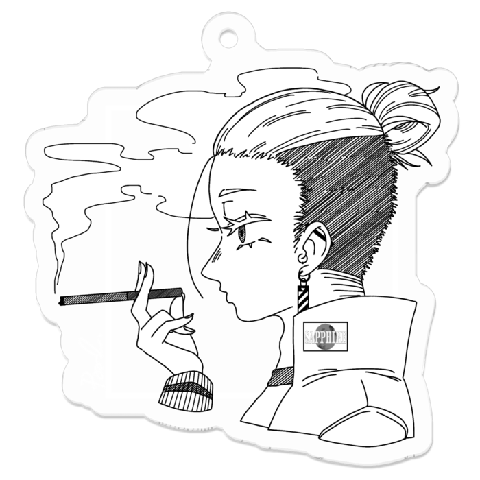 "smoke" S sise - 50 x 50 (mm)