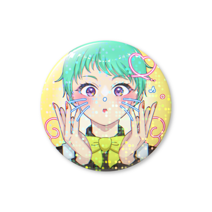 ホログラム缶バッジ - 32mm