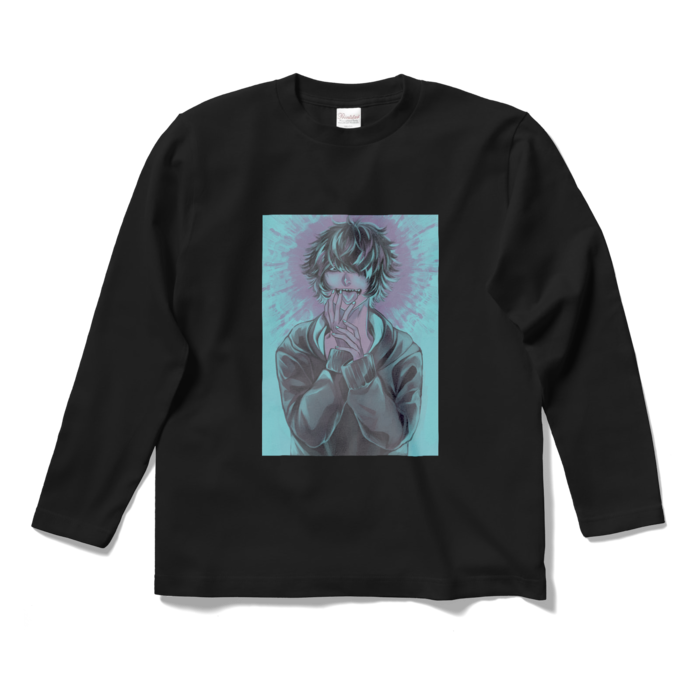 €hill out long T-shirt Black -Small-