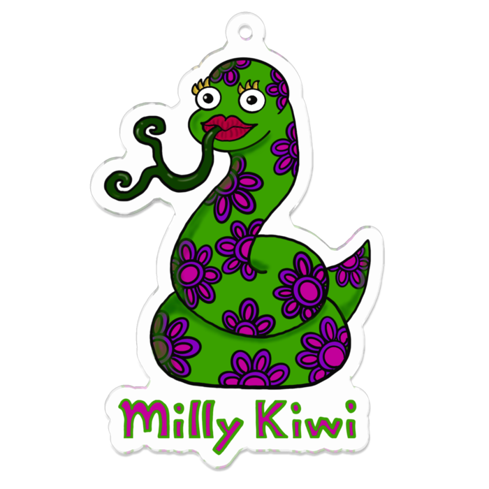 アクリルキーホルダー - 70 x 70 (mm)