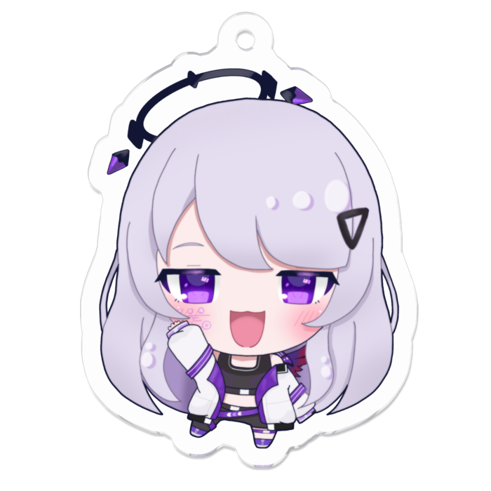 アクリルキーホルダー - 50 x 50 (mm)