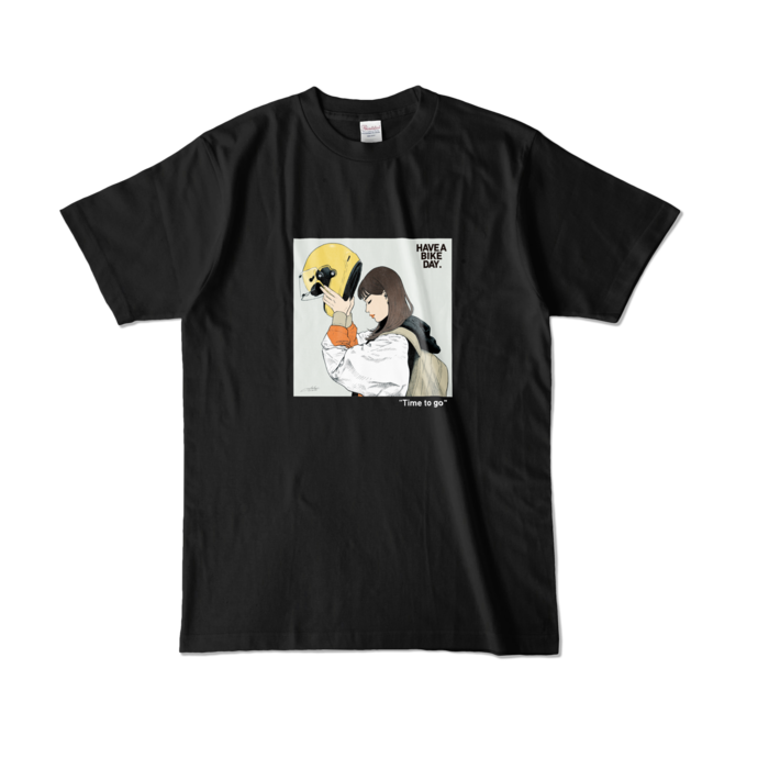 カラーTシャツ - L - ブラック (濃色)