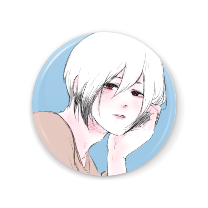 想楽くん 缶ミラー - 56mm