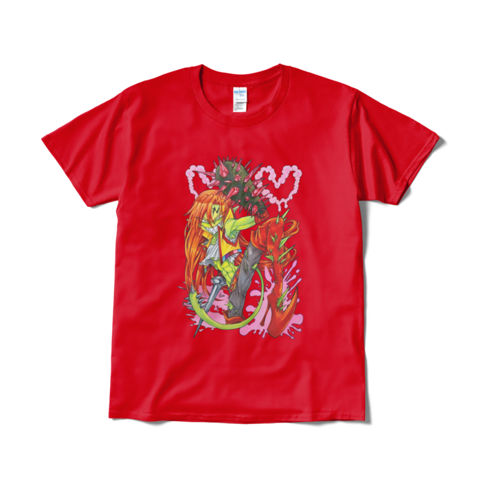 Tシャツ(短納期) - L - レッド
