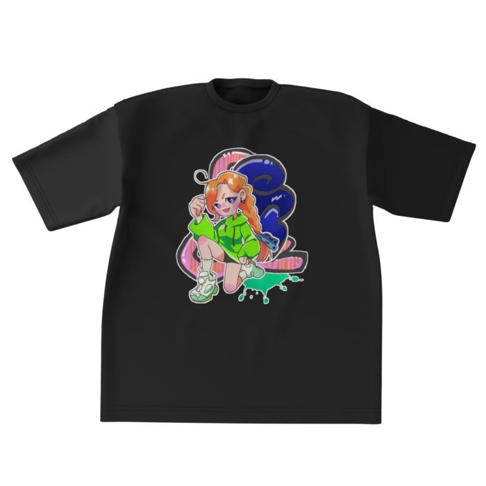 ビッグシルエットTシャツ - XL - 正面