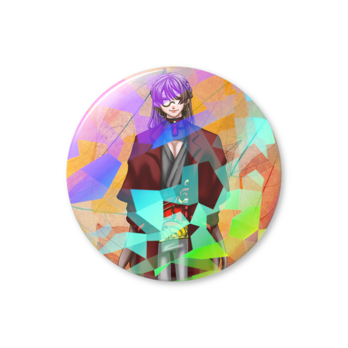 ホログラム缶バッジ - 44mm