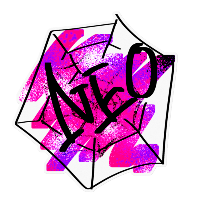 ステッカー - 160 x 160 (mm)