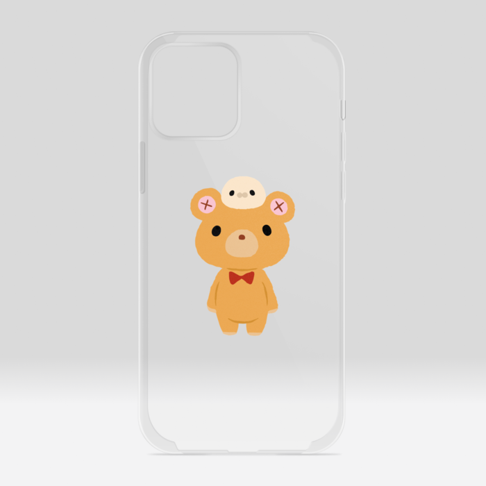 ver.WクリアiPhoneケース - iPhone12 / 12 Pro