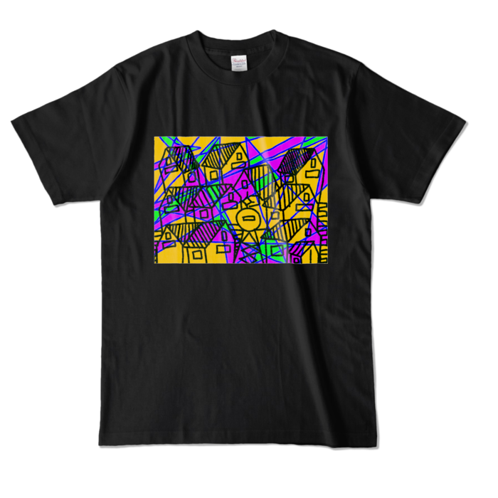 カラーTシャツ - L - ブラック (濃色)