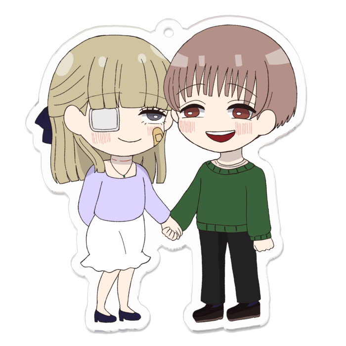 アクリルキーホルダー - 70 x 70 (mm)