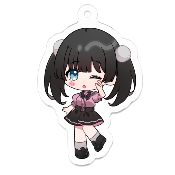 アクリルキーホルダー (眠い)