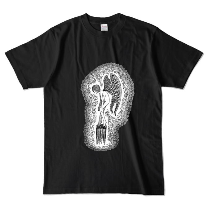 カラーTシャツ - L - ブラック (濃色)