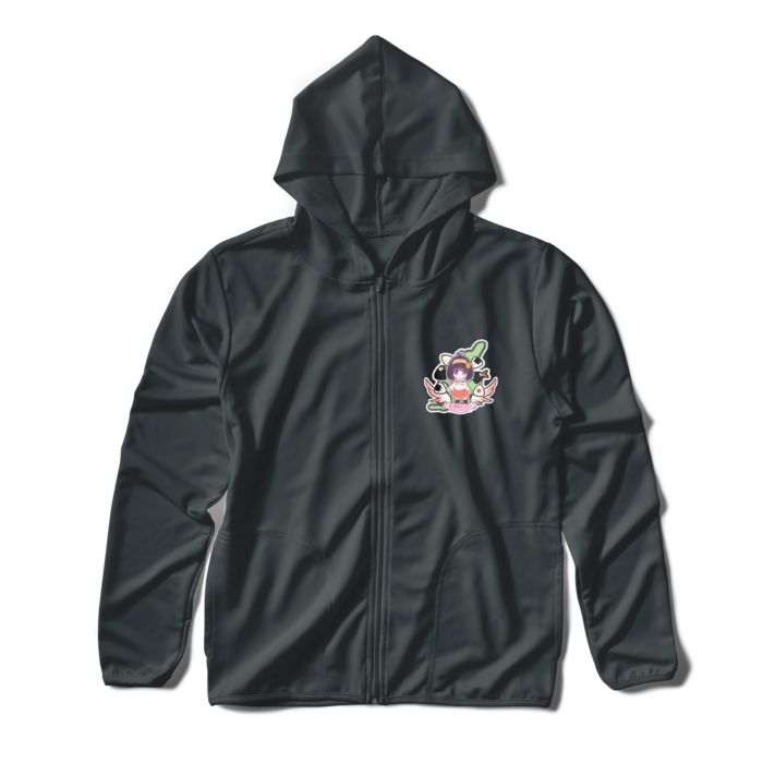 ジップパーカー - S - ダークグレー