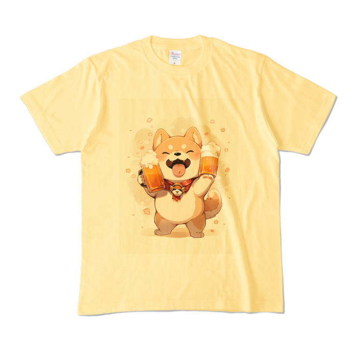 カラーTシャツ - M - ライトイエロー (淡色)