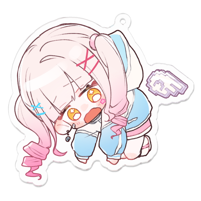 アクリルキーホルダー - 70 x 70 (mm)