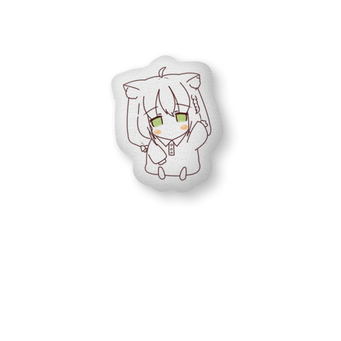 ふかふかクッション - 中(H56×W36cm) - 両面