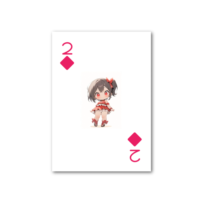 フォト風カード - 縦 - 両面