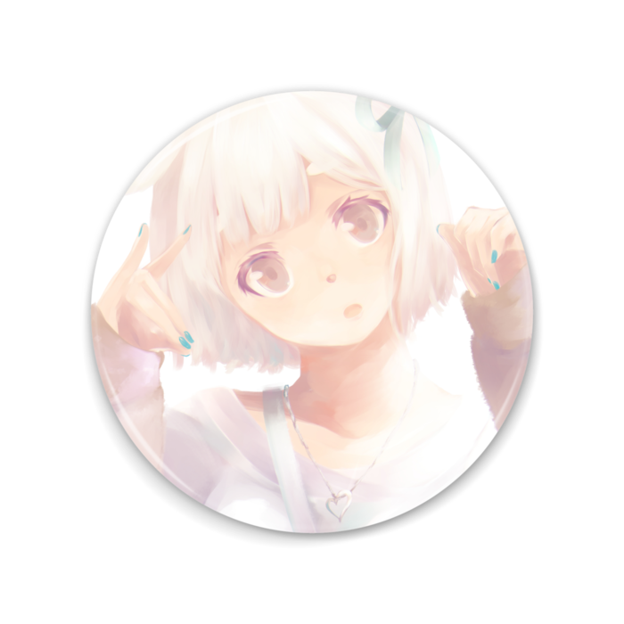 「わんこ」缶ミラー - 75mm