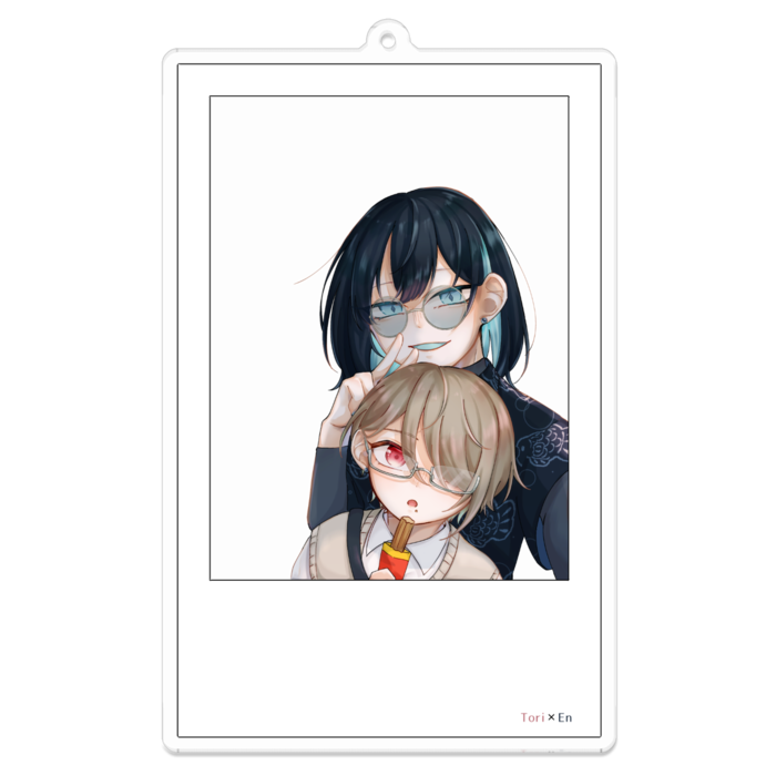 アクリルキーホルダー - 100 x 100 (mm)