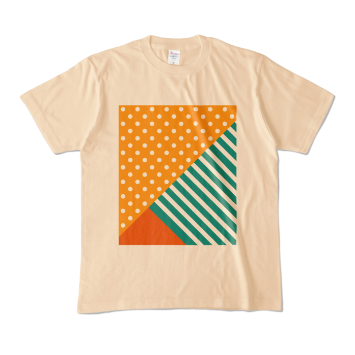 カラーTシャツ - M - ナチュラル (淡色)