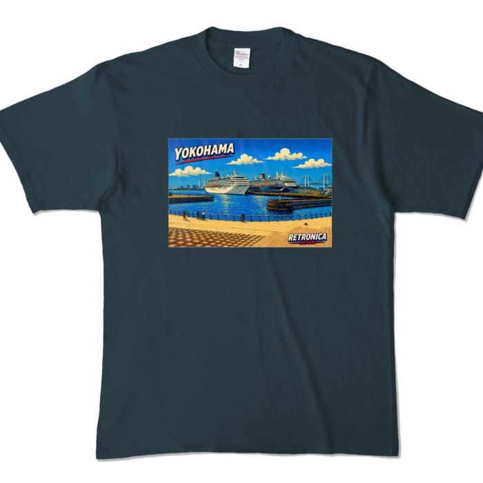 カラーTシャツ - XL - デニム (濃色)