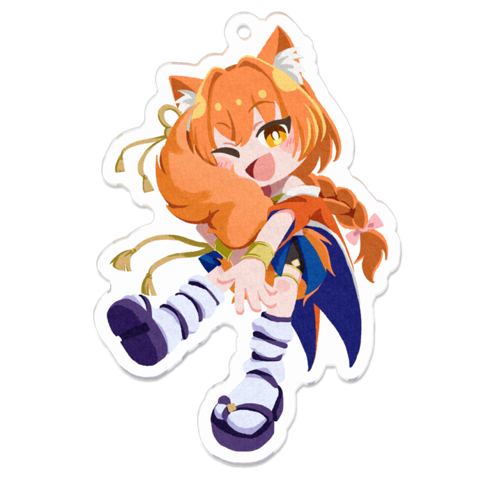 アクリルキーホルダー - 70 x 70 (mm)