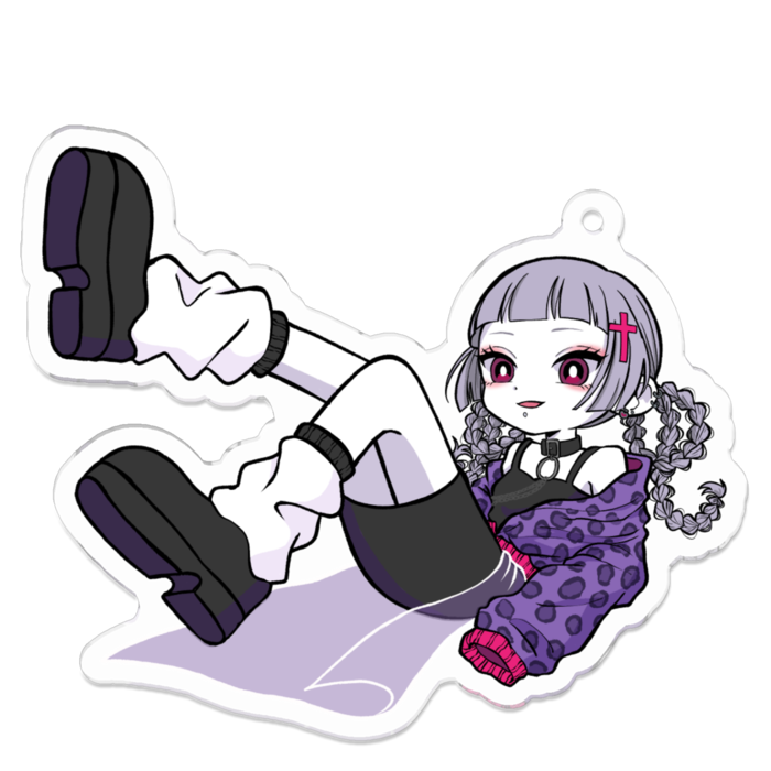 アクリルキーホルダー - 70 x 70 (mm)