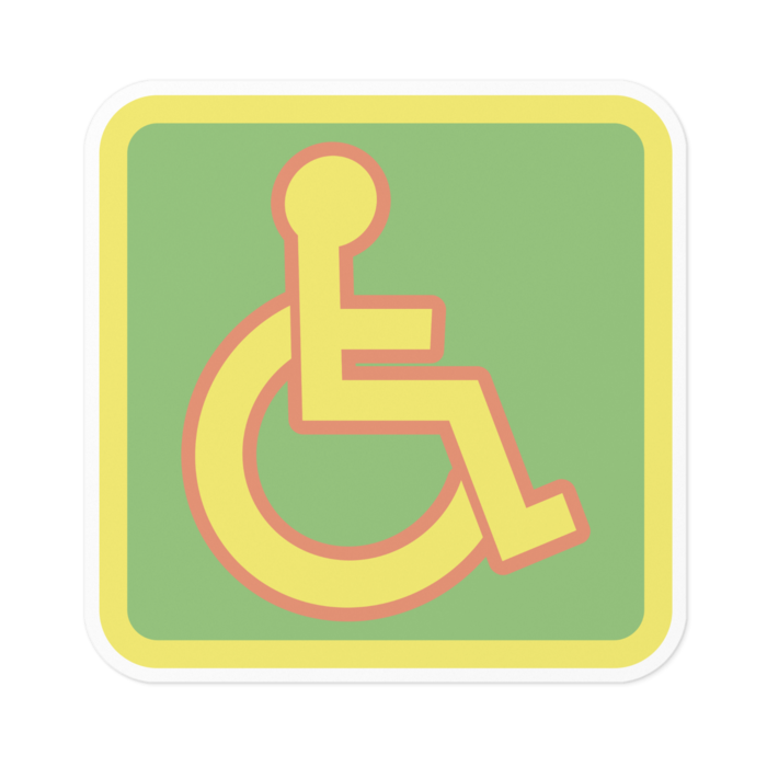 ステッカー - 100 x 100 (mm)