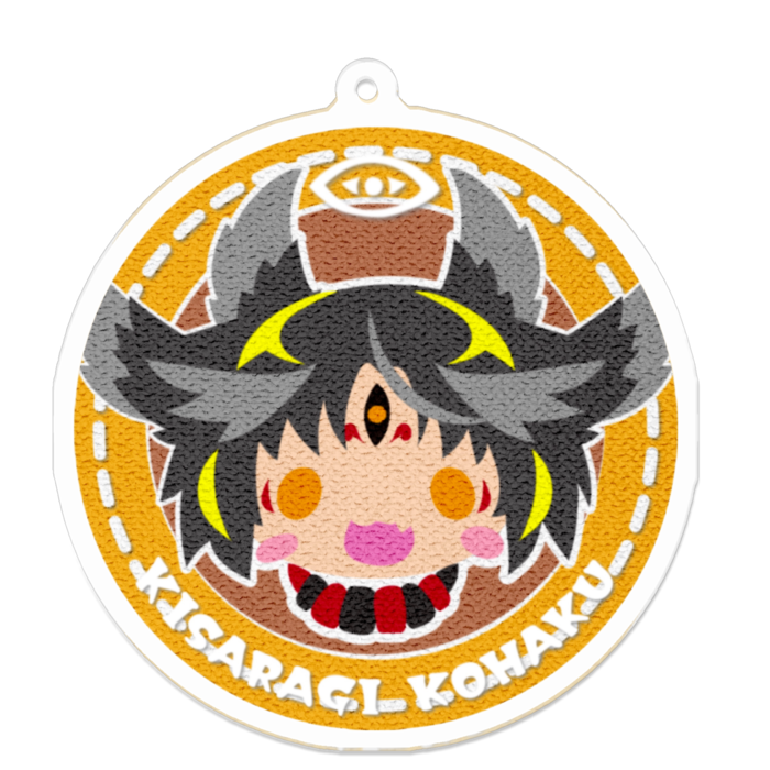 アクリルキーホルダー - 70 x 70 (mm)