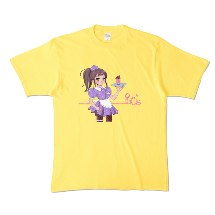 カラーTシャツ - XL - イエロー (濃色)