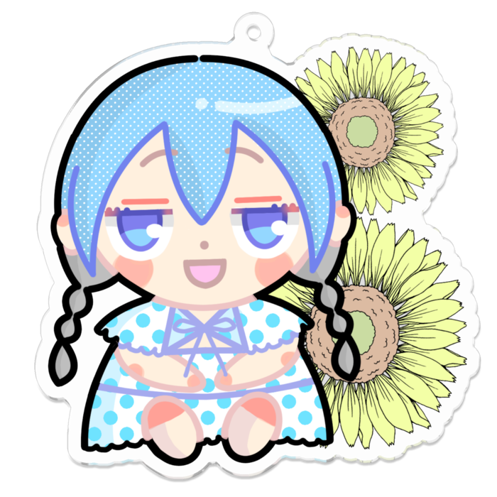 アクリルキーホルダー - 70 x 70 (mm)